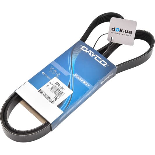 6PK1341 Dayco Поліклиновий ремінь