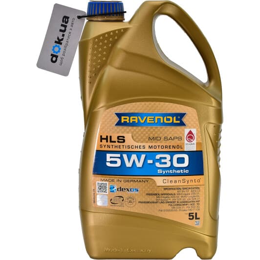 Ravenol HLS 5W-30 (5 л) моторное масло