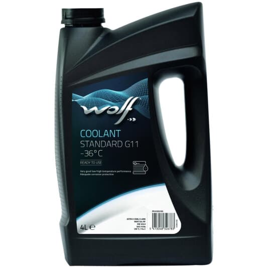 Wolf Coolant Standard G11 синій -36 °C готовий антифриз