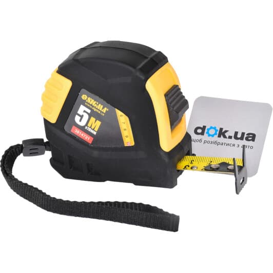 Рулетка Sigma 3814721 5 м