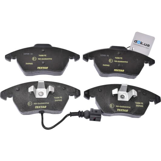 2469602 Textar Тормозные колодки