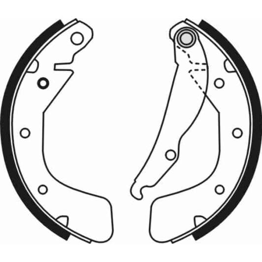 k107 Kampol Тормозные колодки
