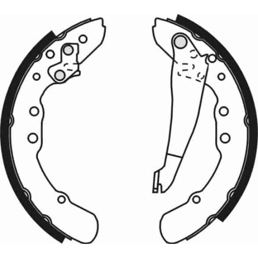 k154 Kampol Тормозные колодки