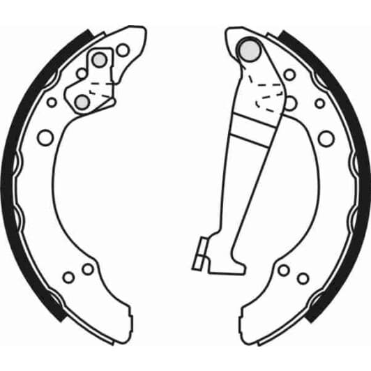 k168 Kampol Тормозные колодки