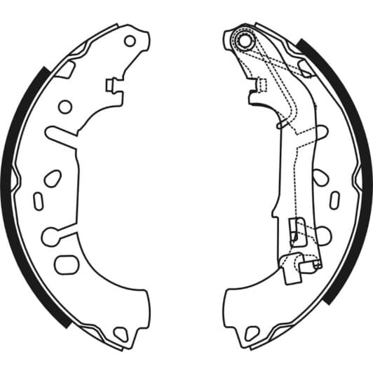 k727 Kampol Гальмівні колодки