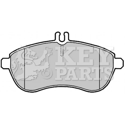 kbp2008 Key Parts Тормозные колодки