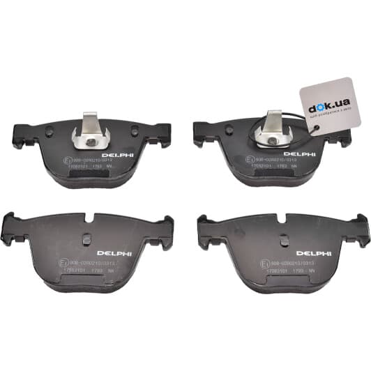 LP1793 Delphi Тормозные колодки
