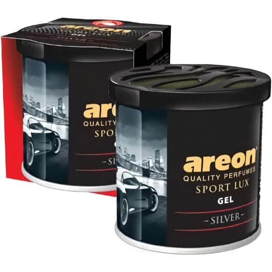 Ароматизатор Areon Gel Can Sport Lux Silver