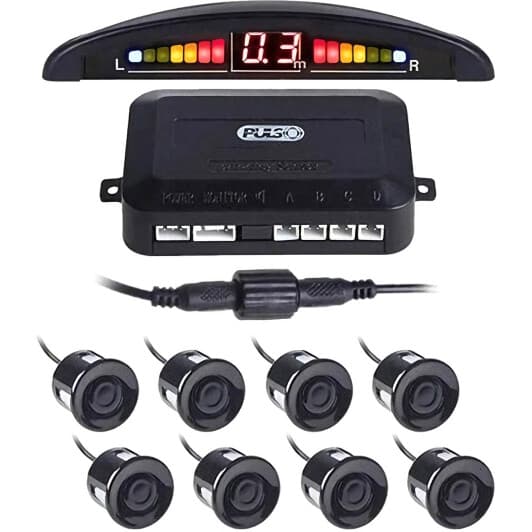 Парктронік Pulso LP-10180 з чорними датчиками 8 шт.