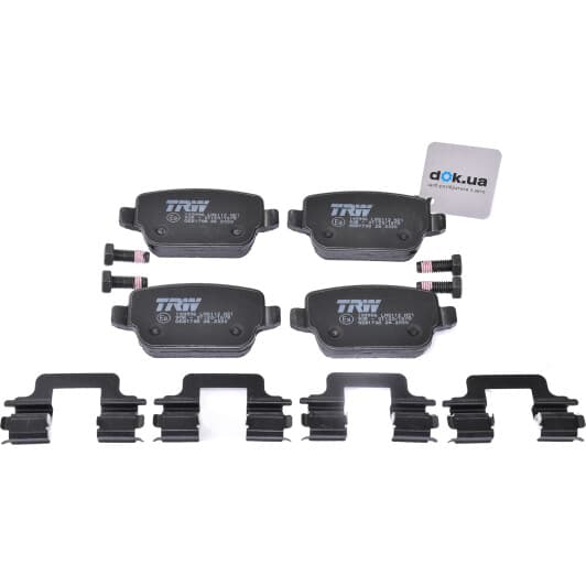 GDB1708 TRW Тормозные колодки для Land Rover Freelander