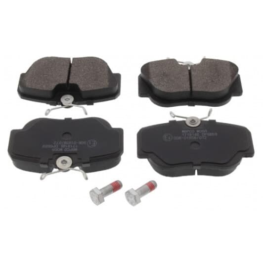 6337 MAPCO Тормозные колодки для Mercedes 190