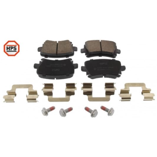 6696HPS MAPCO Тормозные колодки