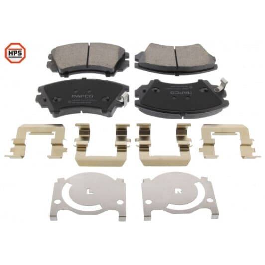 6859HPS MAPCO Гальмівні колодки