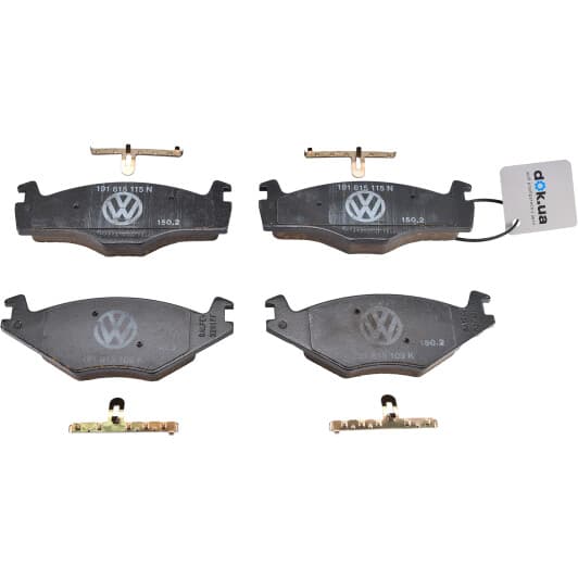 1H0698151 VAG Гальмівні колодки