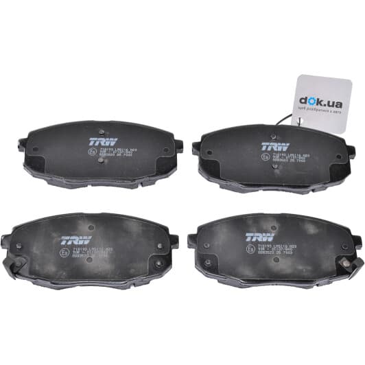 GDB3523 TRW Тормозные колодки для Kia Cerato