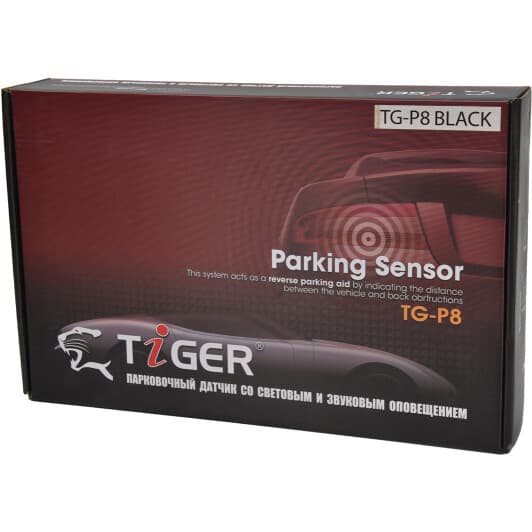 Парктронік Tiger TG-P8 з чорними датчиками 8 шт.
