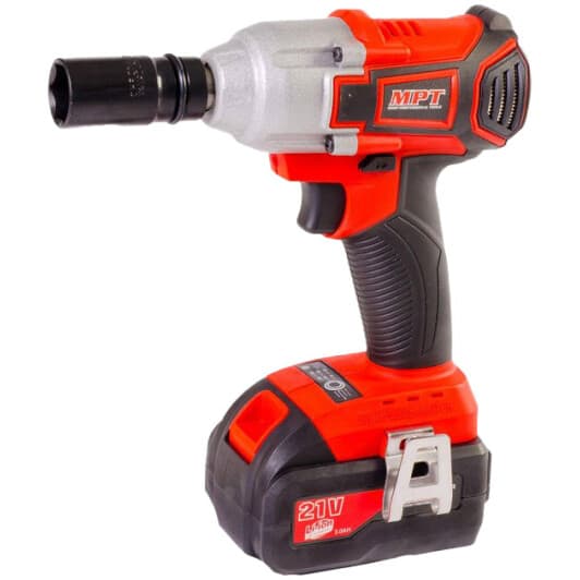 Гайковерт аккумуляторный MRT MCIW2128 (1 аккумулятор + ЗУ + чехол)