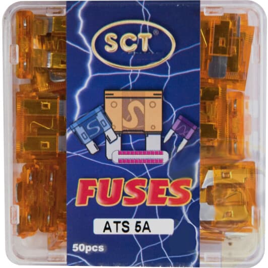 Набор предохранителей SCT Germany 9507 FT midi (normal) 50 шт.