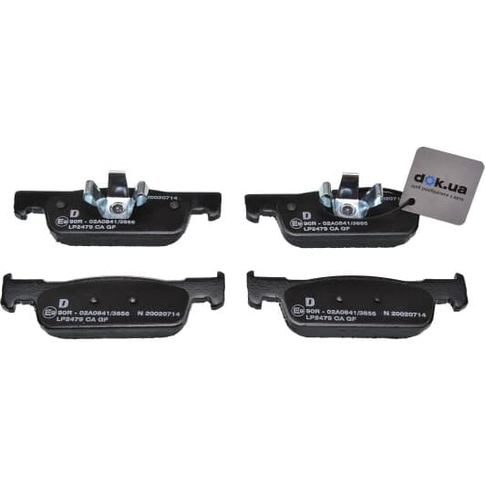 LP2479 Delphi Тормозные колодки