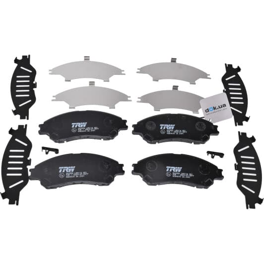 GDB3633 TRW Тормозные колодки