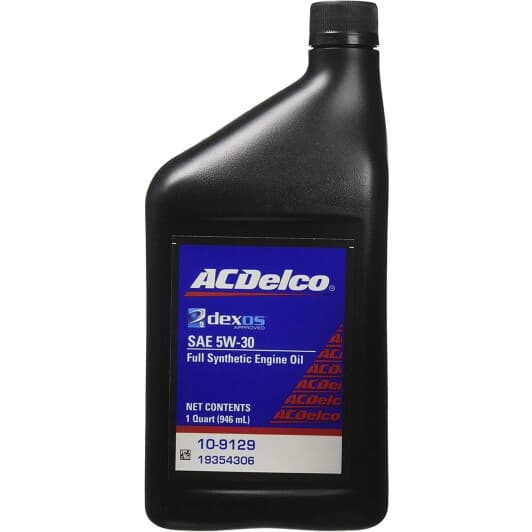 ACDelco Full Synthetic 5W-30 моторное масло