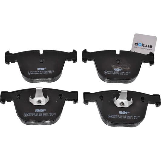 FDB1672 Ferodo Тормозные колодки