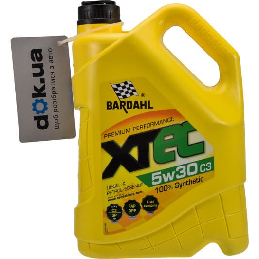Bardahl XTEC C3 5W-30 (5 л) моторное масло