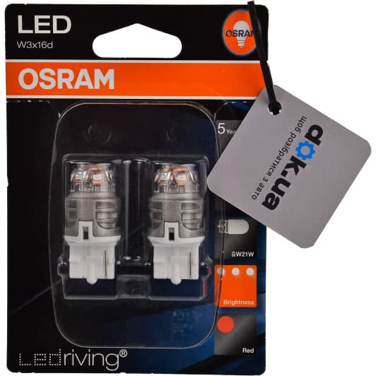 Автолампа Osram LEDriving Premium W21W W3x16d 1,5 W 7905R-02B
