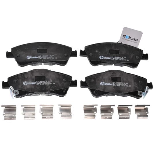 P 83 109 Brembo Тормозные колодки
