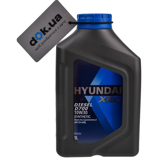 Hyundai XTeer Diesel D700 10W-30 (1 л) моторна олива