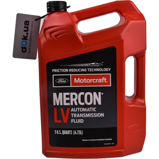 Ford Motorcraft MERCON LV (4,73 л) трансмиссионное масло