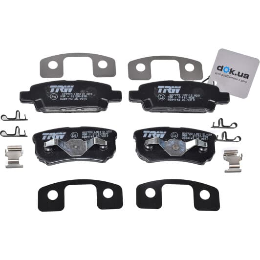 GDB4143 TRW Тормозные колодки