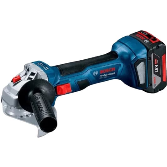 Болгарка акумуляторна Bosch GWS 180-Li Professional (1 акумулятор + ЗП) 125 мм