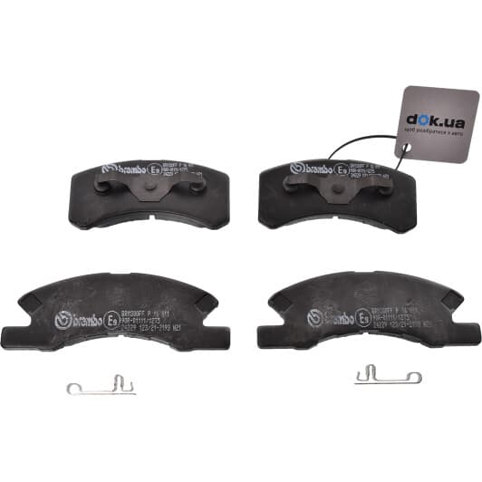 P 16 011 Brembo Тормозные колодки