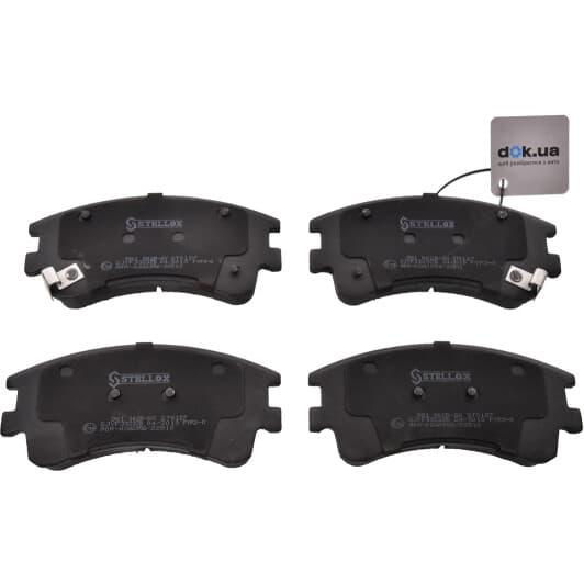 981 002B-SX Stellox Гальмівні колодки для Mazda 6