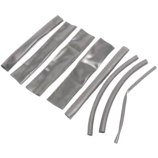 Набір термоусадок Струм 0412002 колір сірий 10 шт