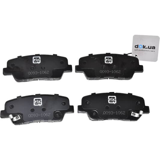 Q0931062 Q-Fix Тормозные колодки