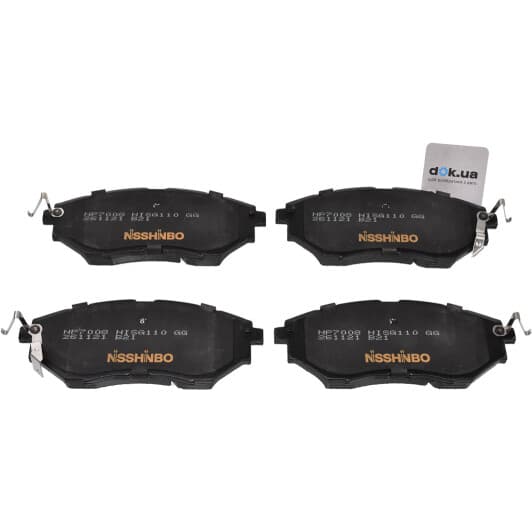 NP7008 Nisshinbo Гальмівні колодки