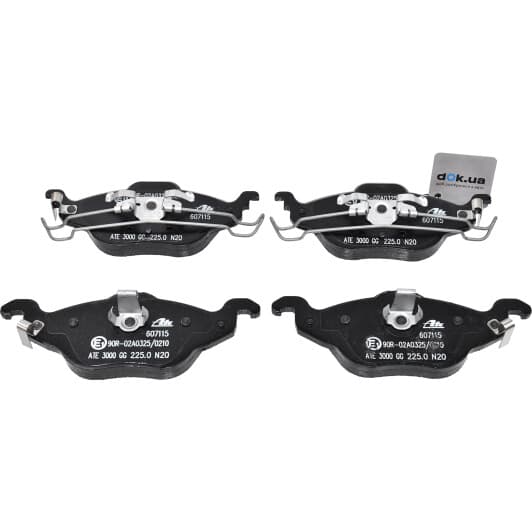 13.0460-7115.2 ATE Тормозные колодки