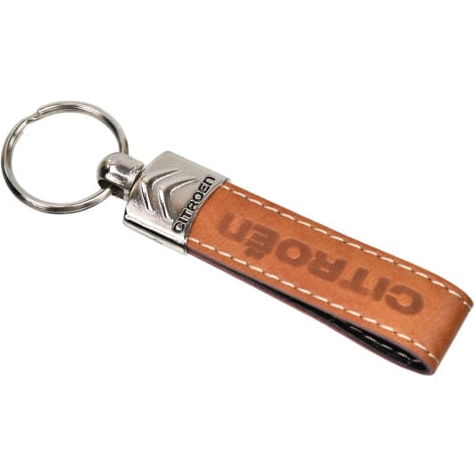 Брелок AutoTechteile с логотипом Citroen коричневый CI3