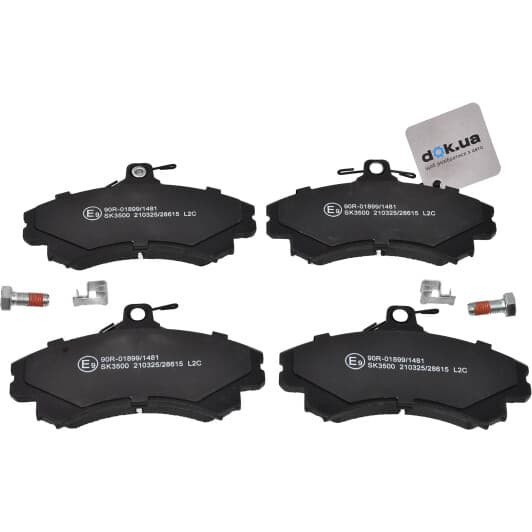 BD S821P Starline Гальмівні колодки