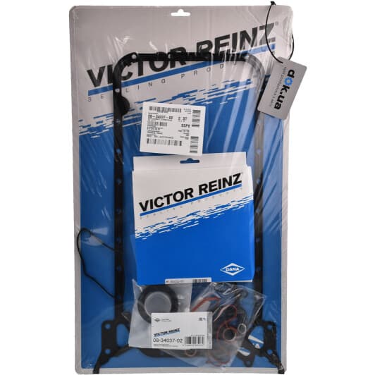 08-34037-02 Reinz Комплект прокладок блока двигателя