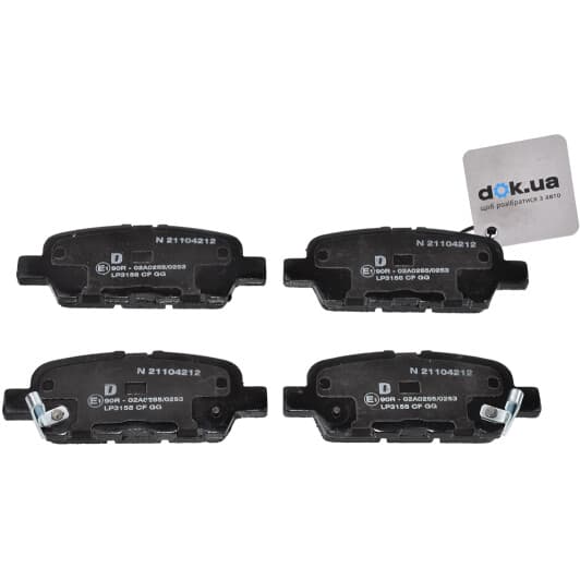 LP3158 Delphi Тормозные колодки