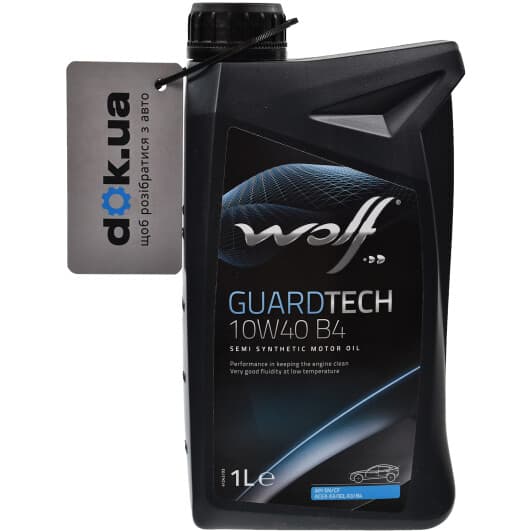 Wolf Guardtech B4 10W-40 (1 л) моторное масло
