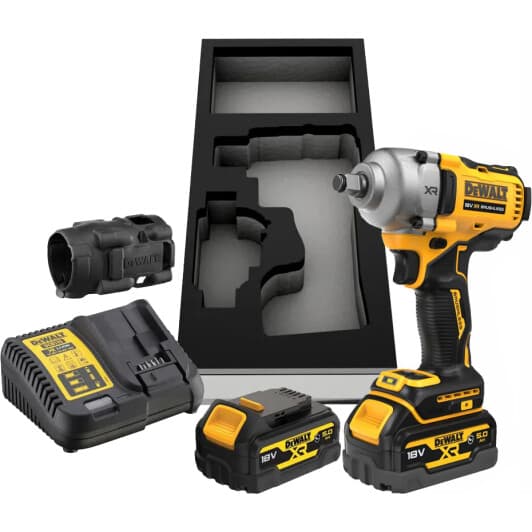 Гайковерт аккумуляторный DeWALT DCF891P2G (2 аккумулятора + ЗУ)