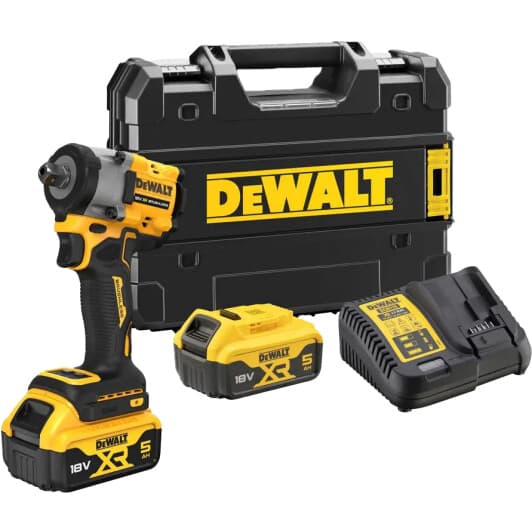 Гайковерт аккумуляторный DeWALT DCF922P2T (2 аккумулятора + ЗУ + чехол)