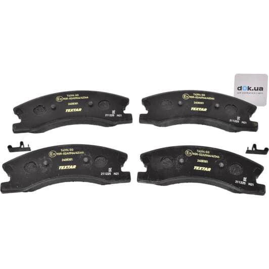 2408301 Textar Тормозные колодки для Jeep Grand Cherokee