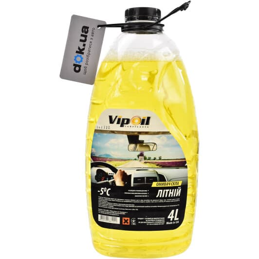 Омивач скла VIPOIL літній -5 °С диня (4 л)