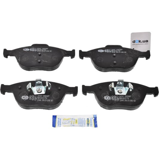 181537 Icer Тормозные колодки