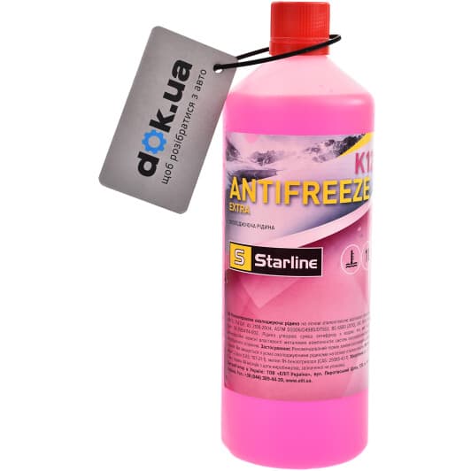 Starline Extra K12 G12+ рожевий концентрат антифризу